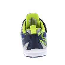 Load image into Gallery viewer, Tsukihoshi Storm Baby Gym Shoe - Steel/Navy
