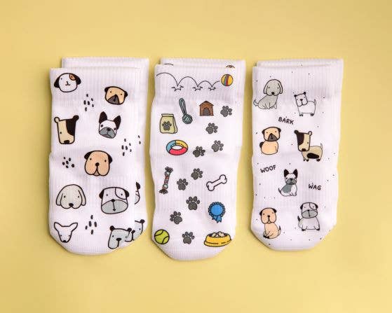 squid socks - Woof Collection 6-12 MONTHS